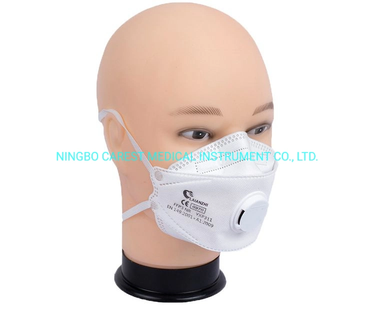 CE Approved Fish Shape Disposable Protective Mask FFP3 Nr with Valve