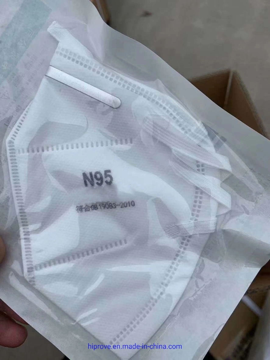 Medical Grade Sterile N95 Fold Type Protective Face Mask with Competitive Price and Top Quality