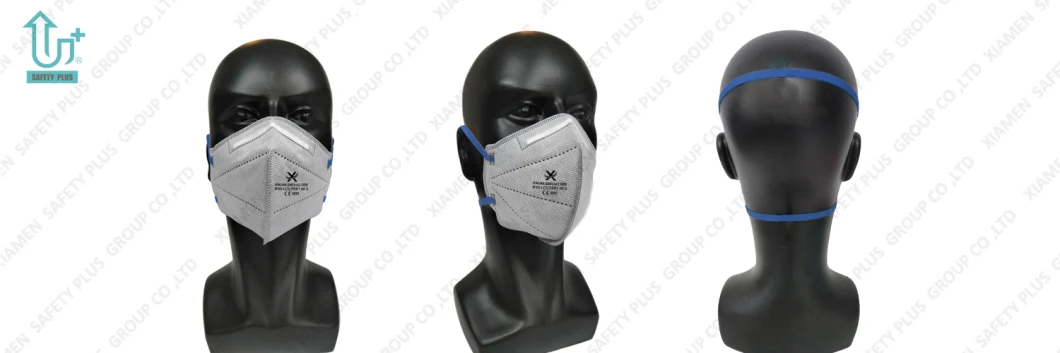 Factory Sale Protective Anti-Pollution Disposable N95 6plys Flat Fold Carbon Face Dust Mask at Moderate Price