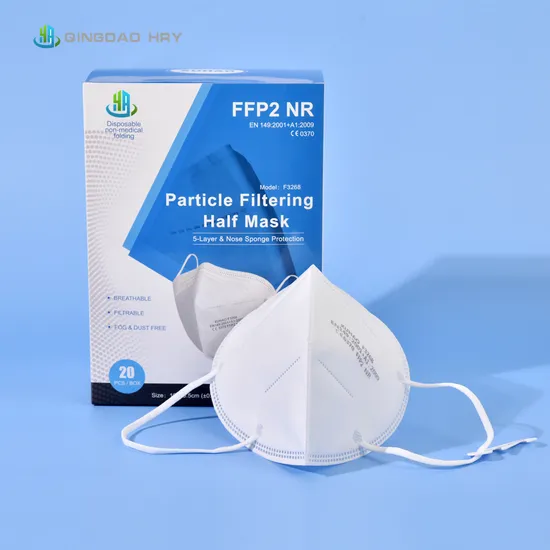 Manufacturer in Stock Anti Droplets Respirator Face N95 FFP2 Mask