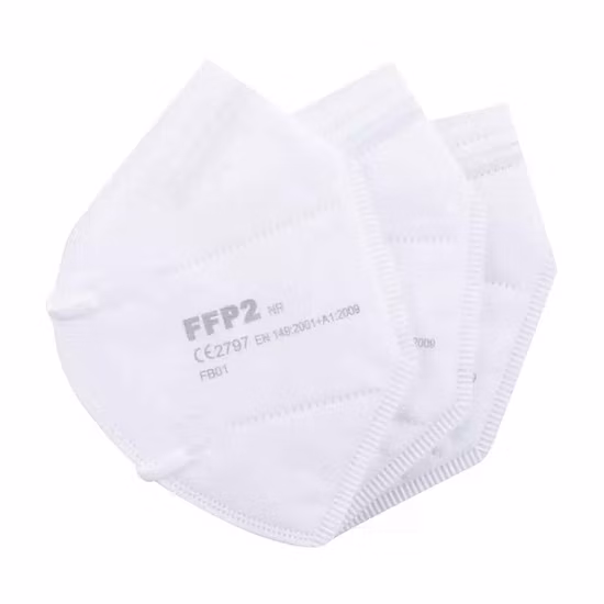 Disposable 5-Ply 95%-99% High Filtration Earloop/Headloop Nonwoven FFP2 KN95 N95 Medical Surgical Protective Face/Facial Mask
