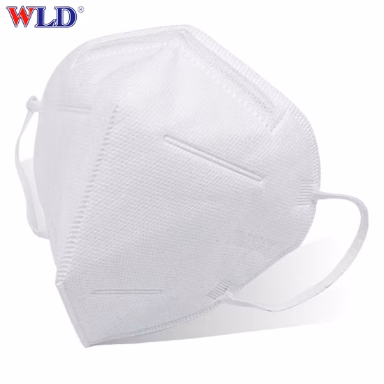 DHL Shipping 50PCS Box Folding Kn95 Mask N95 Reusable Mask Protective Mouth Face Masks 95% Filtration Anti-Dust White