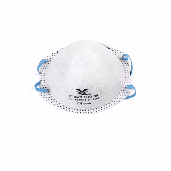 White List Manufacturer 4ply Disposable Respirator Niosh Approved N95 Face Mask
